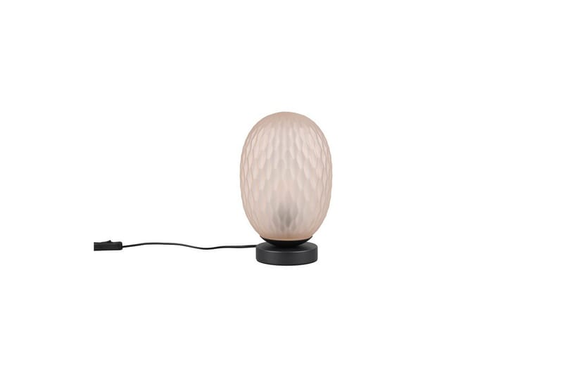 Bordlampe TRIO Facette Matt svart/amber - Matt svart/amber - Belysning - Innendørsbelysning & Lamper - Soveromslampe - Sengelamper - Nattbordslampe stående