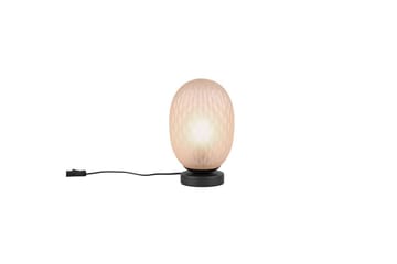 Bordlampe TRIO Facette Matt svart/amber - Matt svart/amber - Belysning - Innendørsbelysning & Lamper - Soveromslampe - Sengelamper - Nattbordslampe stående