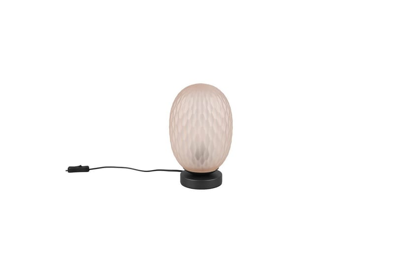 Bordlampe TRIO Facette Matt svart/amber - Matt svart/amber - Belysning - Innendørsbelysning & Lamper - Soveromslampe - Sengelamper - Nattbordslampe stående