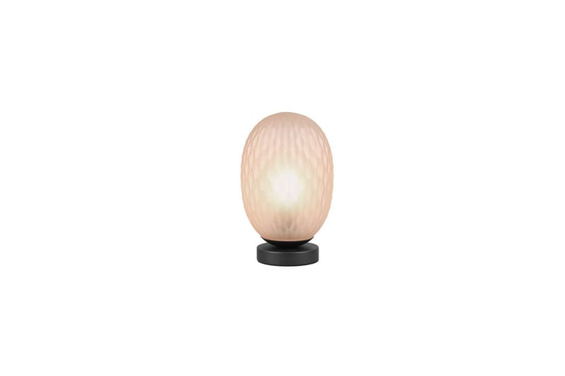 Bordlampe TRIO Facette Matt svart/amber - Matt svart/amber - Belysning - Innendørsbelysning & Lamper - Soveromslampe - Sengelamper - Nattbordslampe stående