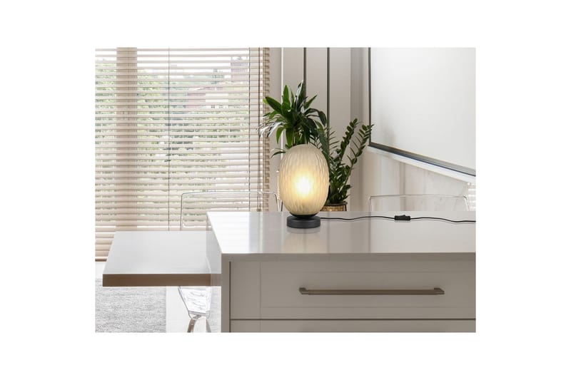 Bordlampe TRIO Facette Matt svart/grønn - Matt svart/grønn - Belysning - Innendørsbelysning & Lamper - Soveromslampe - Sengelamper - Nattbordslampe stående
