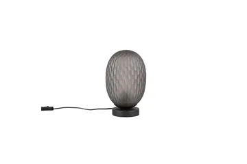 Bordlampe TRIO Facette Matt svart/røyk - Matt svart/røyk - Belysning - Innendørsbelysning & Lamper - Soveromslampe - Sengelamper - Nattbordslampe stående