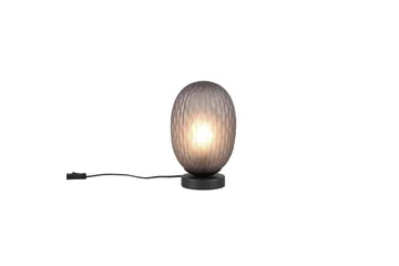 Bordlampe TRIO Facette Matt svart/røyk - Matt svart/røyk - Belysning - Innendørsbelysning & Lamper - Soveromslampe - Sengelamper - Nattbordslampe stående