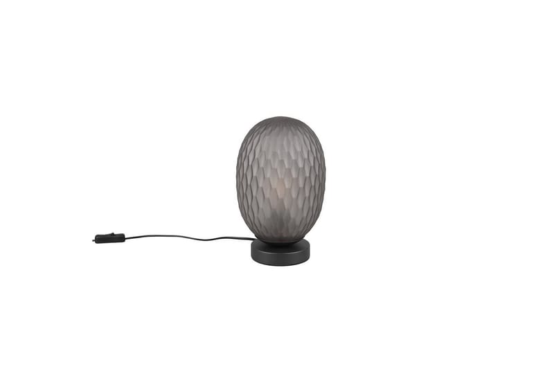 Bordlampe TRIO Facette Matt svart/røyk - Matt svart/røyk - Belysning - Innendørsbelysning & Lamper - Soveromslampe - Sengelamper - Nattbordslampe stående