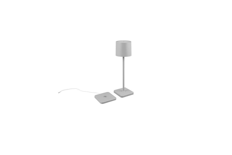 Bordlampe TRIO Fernandez Grå - Grå - Belysning - Innendørsbelysning & Lamper - Soveromslampe - Sengelamper - Nattbordslampe stående