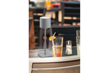 Bordlampe TRIO Fernandez Grå - Grå - Belysning - Innendørsbelysning & Lamper - Soveromslampe - Sengelamper - Nattbordslampe stående