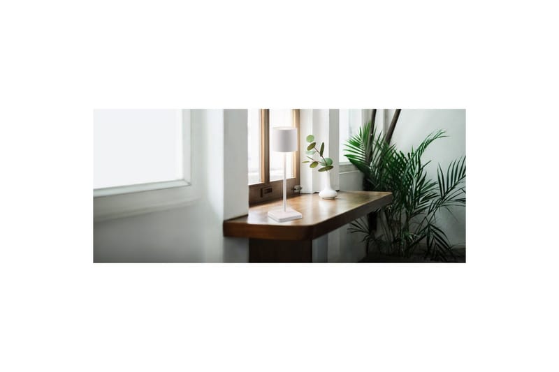 Bordlampe TRIO Fernandez Matt hvit - Matt hvit - Belysning - Innendørsbelysning & Lamper - Soveromslampe - Sengelamper - Nattbordslampe stående