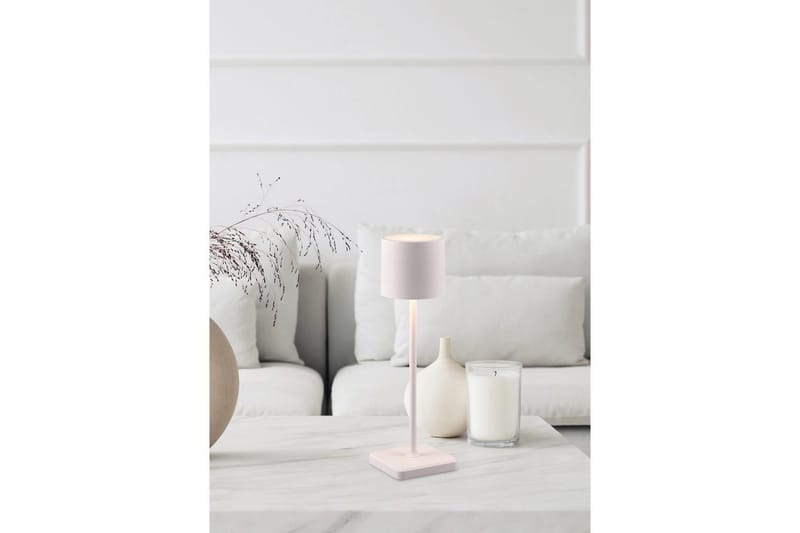 Bordlampe TRIO Fernandez Matt hvit - Matt hvit - Belysning - Innendørsbelysning & Lamper - Soveromslampe - Sengelamper - Nattbordslampe stående