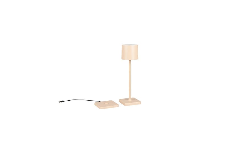 Bordlampe TRIO Fernandez Sand - Sand - Belysning - Innendørsbelysning & Lamper - Soveromslampe - Sengelamper - Nattbordslampe stående
