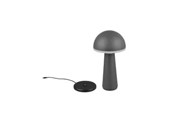 Bordlampe TRIO Fungo Antrasitt - Antrasitt - Belysning - Innendørsbelysning & Lamper - Soveromslampe - Sengelamper - Nattbordslampe stående