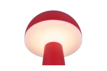 Bordlampe TRIO Fungo Rød - Rød - Belysning - Innendørsbelysning & Lamper - Soveromslampe - Sengelamper - Nattbordslampe stående