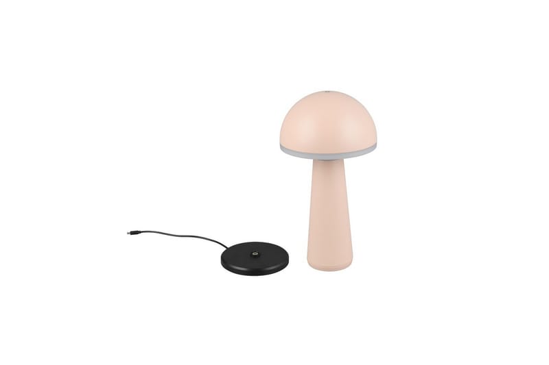 Bordlampe TRIO Fungo Sand - Sand - Belysning - Innendørsbelysning & Lamper - Soveromslampe - Sengelamper - Nattbordslampe stående