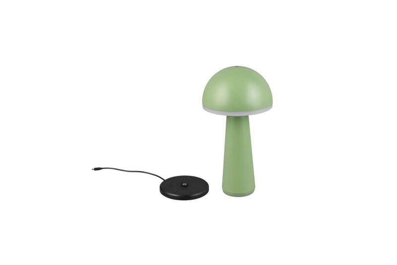 Bordlampe TRIO Fungo Pistasjegrønn - Pistasjegrønn - Belysning - Innendørsbelysning & Lamper - Soveromslampe - Sengelamper - Nattbordslampe stående