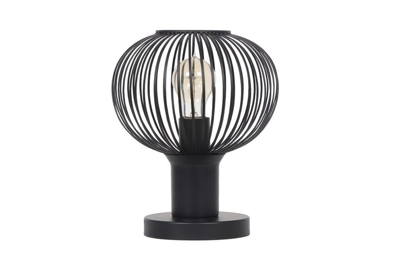 Bordlampe TRIO Gila 23 cm, Matt svart - 23 cm, Matt svart - Belysning - Innendørsbelysning & Lamper - Soveromslampe - Sengelamper - Nattbordslampe stående