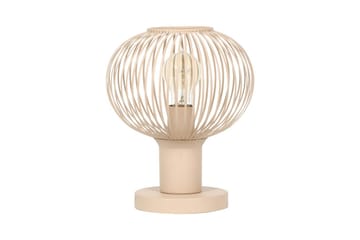 Bordlampe TRIO Gila 23 cm, Sand - 23 cm, Sand - Belysning - Innendørsbelysning & Lamper - Soveromslampe - Sengelamper - Nattbordslampe stående
