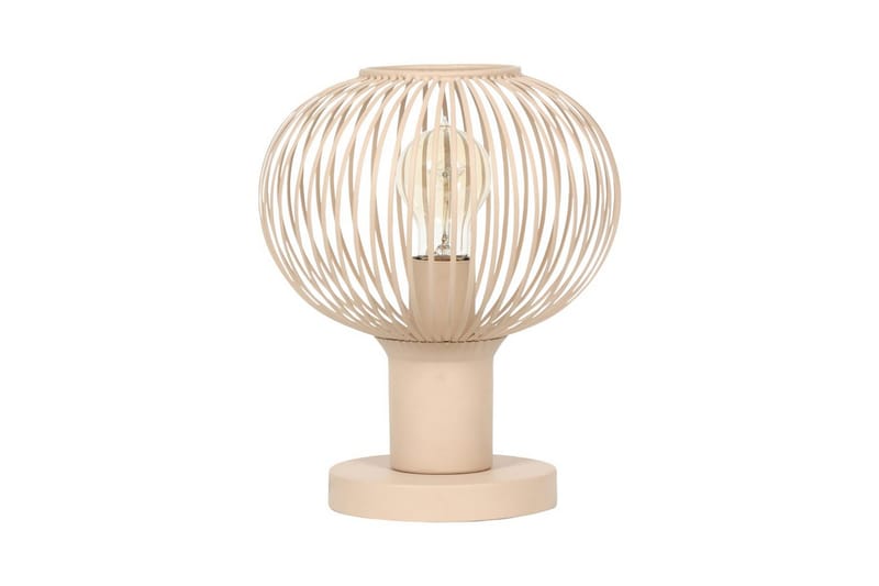 Bordlampe TRIO Gila 23 cm, Sand - 23 cm, Sand - Belysning - Innendørsbelysning & Lamper - Soveromslampe - Sengelamper - Nattbordslampe stående