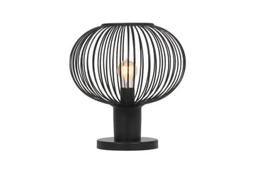 Bordlampe TRIO Gila 33 cm, Matt svart - 33 cm, Matt svart - Belysning - Innendørsbelysning & Lamper - Soveromslampe - Sengelamper - Nattbordslampe stående