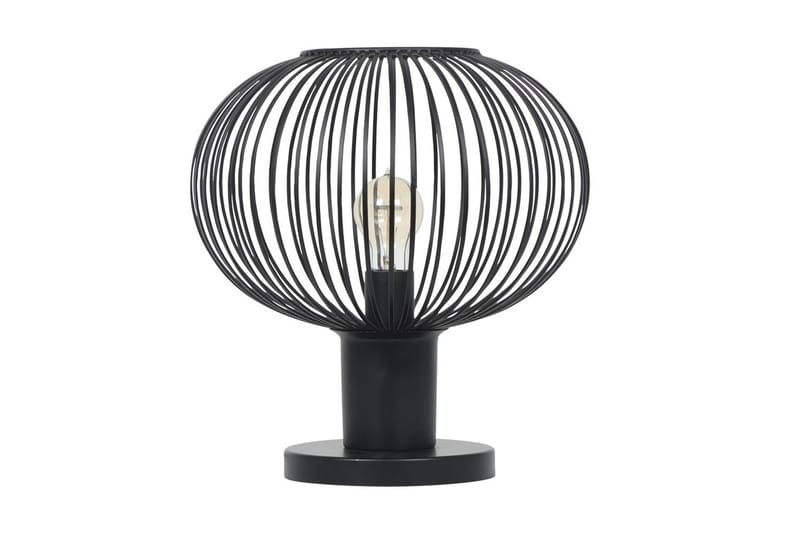 Bordlampe TRIO Gila 33 cm, Matt svart - 33 cm, Matt svart - Belysning - Innendørsbelysning & Lamper - Soveromslampe - Sengelamper - Nattbordslampe stående