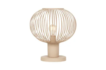 Bordlampe TRIO Gila 33 cm, Sand - 33 cm, Sand - Belysning - Innendørsbelysning & Lamper - Soveromslampe - Sengelamper - Nattbordslampe stående