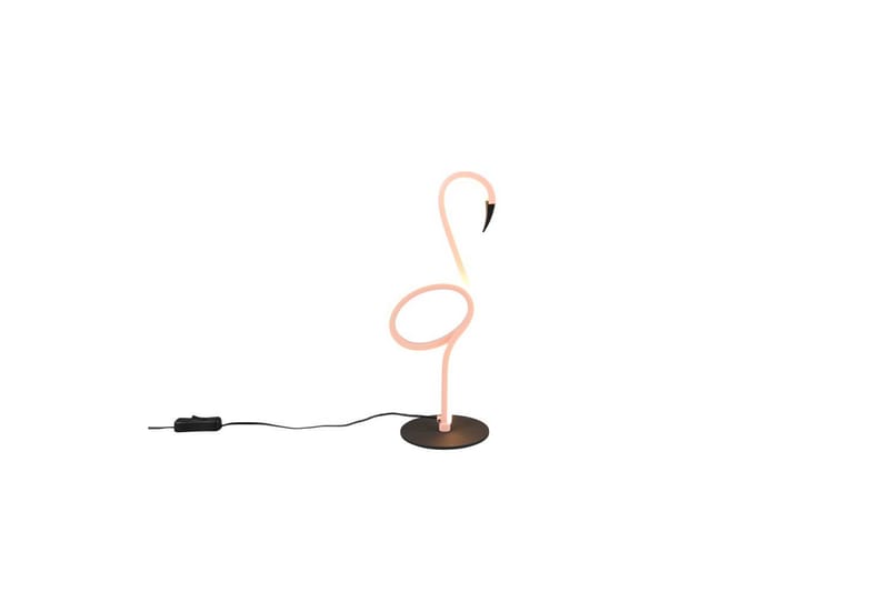 Bordlampe TRIO Ingo Rosa - Rosa - Belysning - Innendørsbelysning & Lamper - Soveromslampe - Sengelamper - Nattbordslampe stående
