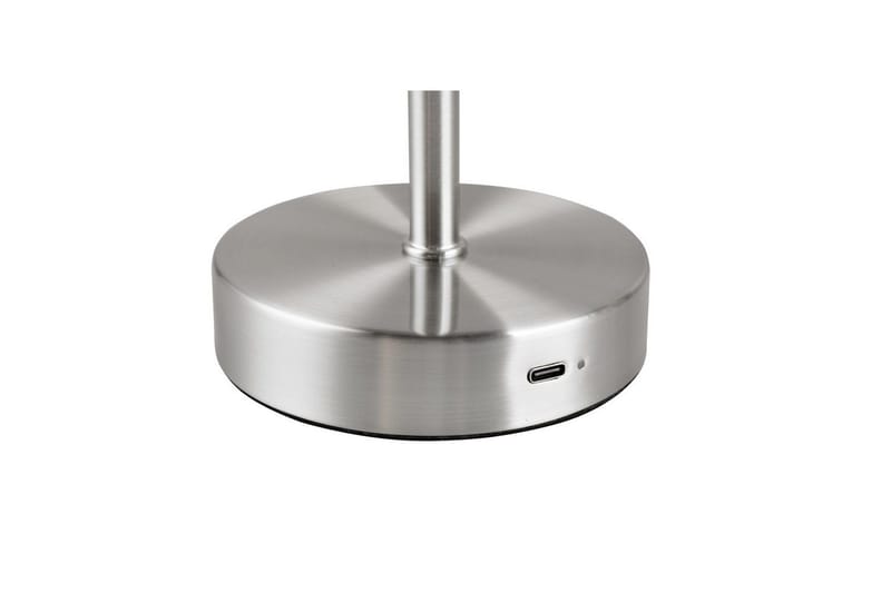 Bordlampe TRIO Jeff Børstet stål - Børstet stål - Belysning - Innendørsbelysning & Lamper - Soveromslampe - Sengelamper - Nattbordslampe stående