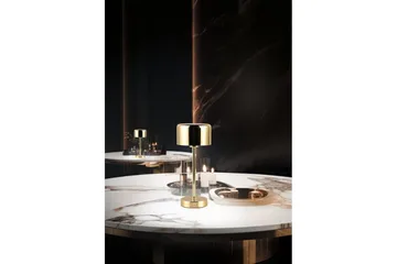 Bordlampe TRIO Jeff Polert messing - Polert messing - Belysning - Innendørsbelysning & Lamper - Soveromslampe - Sengelamper - Nattbordslampe stående