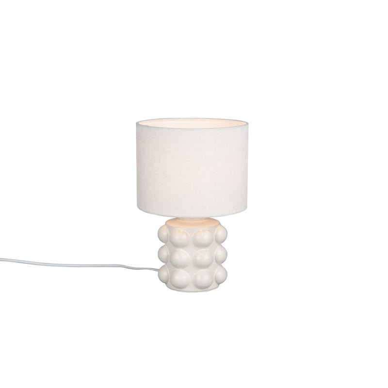 Bordlampe TRIO Kate - 30 cm, Hvit - Belysning - Innendørsbelysning & Lamper - Soveromslampe - Sengelamper - Nattbordslampe stående
