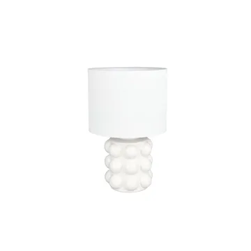 Bordlampe TRIO Kate - 47 cm, Hvit - Belysning - Innendørsbelysning & Lamper - Soveromslampe - Sengelamper - Nattbordslampe stående