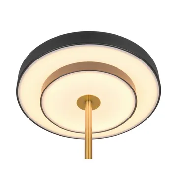 Bordlampe TRIO Keaton - Matt svart/Messing - Belysning - Innendørsbelysning & Lamper - Soveromslampe - Sengelamper - Nattbordslampe stående