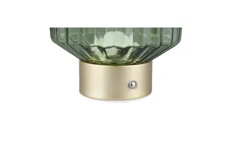 Bordlampe TRIO Lord Matt messing/grønn - Matt messing/grønn - Belysning - Innendørsbelysning & Lamper - Soveromslampe - Sengelamper - Nattbordslampe stående