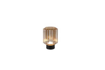 Bordlampe TRIO Lord Matt svart/amber