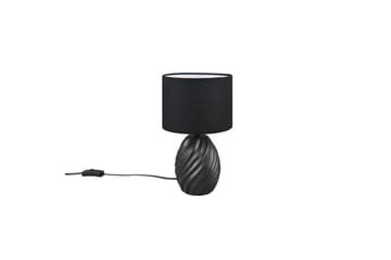 Bordlampe TRIO Melva Svart - Svart - Belysning - Innendørsbelysning & Lamper - Soveromslampe - Sengelamper - Nattbordslampe stående