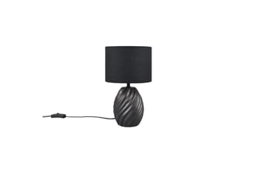 Bordlampe TRIO Melva Svart - Svart - Belysning - Innendørsbelysning & Lamper - Soveromslampe - Sengelamper - Nattbordslampe stående
