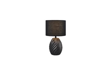 Bordlampe TRIO Melva Svart - Svart - Belysning - Innendørsbelysning & Lamper - Soveromslampe - Sengelamper - Nattbordslampe stående