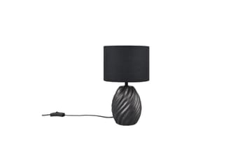 Bordlampe TRIO Melva Svart - Svart - Belysning - Innendørsbelysning & Lamper - Soveromslampe - Sengelamper - Nattbordslampe stående