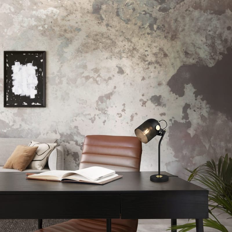 Bordlampe TRIO Mixa - Matt svart - Belysning - Innendørsbelysning & Lamper - Soveromslampe - Sengelamper - Nattbordslampe stående