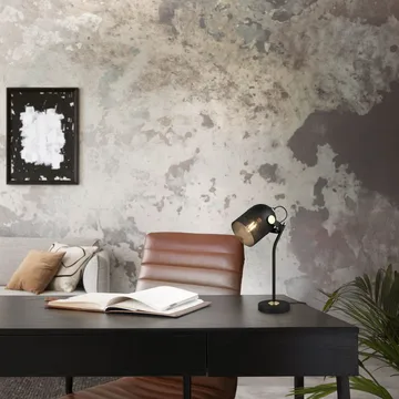 Bordlampe TRIO Mixa - Matt svart - Belysning - Innendørsbelysning & Lamper - Soveromslampe - Sengelamper - Nattbordslampe stående