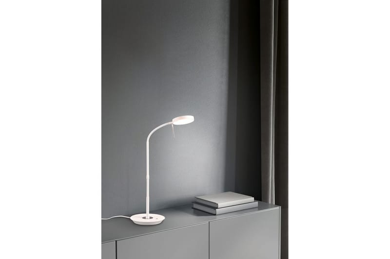 Bordlampe TRIO Monza Matt hvit - Matt hvit - Belysning - Innendørsbelysning & Lamper - Soveromslampe - Sengelamper - Nattbordslampe stående