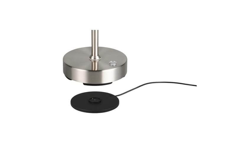 Bordlampe TRIO Moreno Børstet stål - Børstet stål - Belysning - Innendørsbelysning & Lamper - Soveromslampe - Sengelamper - Nattbordslampe stående