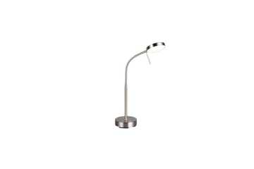 Bordlampe TRIO Moreno Børstet stål - Børstet stål - Belysning - Innendørsbelysning & Lamper - Soveromslampe - Sengelamper - Nattbordslampe stående