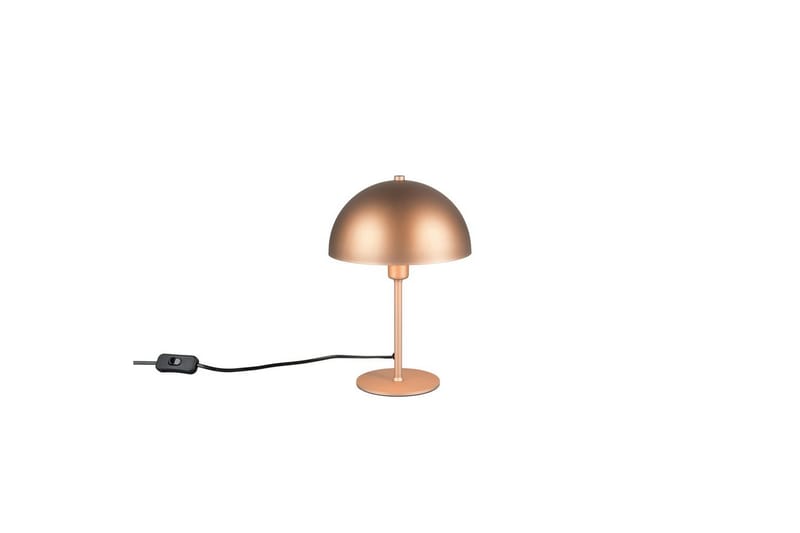 Bordlampe TRIO Nola 30 cm, Kaffebrun - 30 cm, Kaffebrun - Belysning - Innendørsbelysning & Lamper - Soveromslampe - Sengelamper - Nattbordslampe stående