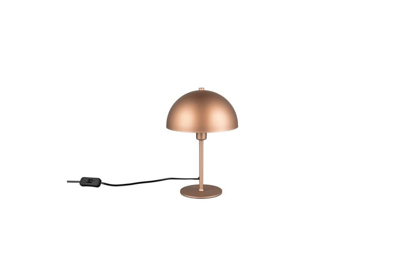 Bordlampe TRIO Nola 30 cm, Kaffebrun - 30 cm, Kaffebrun - Belysning - Innendørsbelysning & Lamper - Soveromslampe - Sengelamper - Nattbordslampe stående