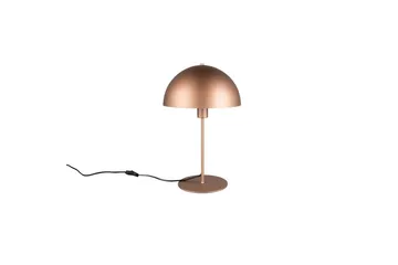 Bordlampe TRIO Nola 45 cm, Kaffebrun - 45 cm, Kaffebrun - Belysning - Innendørsbelysning & Lamper - Soveromslampe - Sengelamper - Nattbordslampe stående