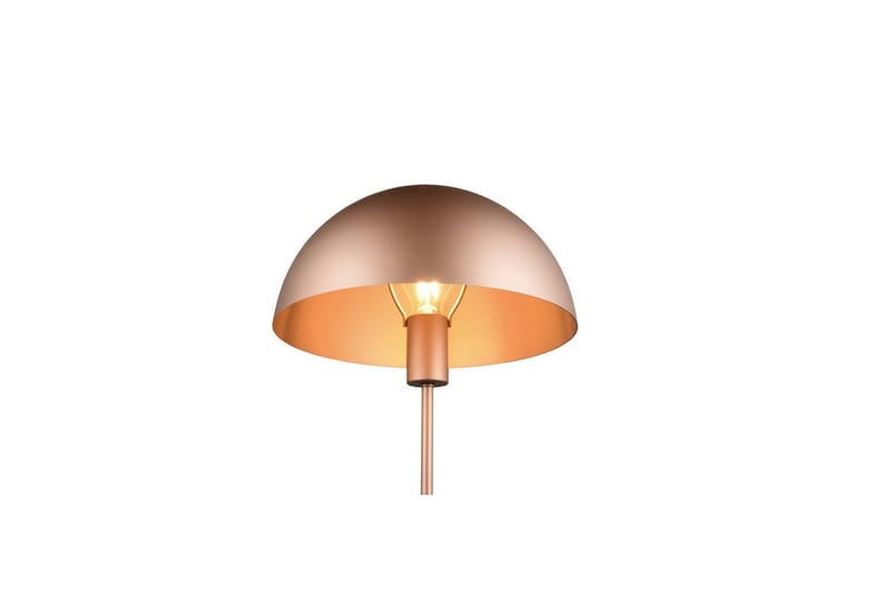 Bordlampe TRIO Nola 45 cm, Kaffebrun - 45 cm, Kaffebrun - Belysning - Innendørsbelysning & Lamper - Soveromslampe - Sengelamper - Nattbordslampe stående