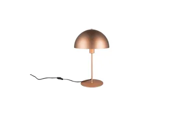 Bordlampe TRIO Nola 45 cm, Kaffebrun - 45 cm, Kaffebrun - Belysning - Innendørsbelysning & Lamper - Soveromslampe - Sengelamper - Nattbordslampe stående