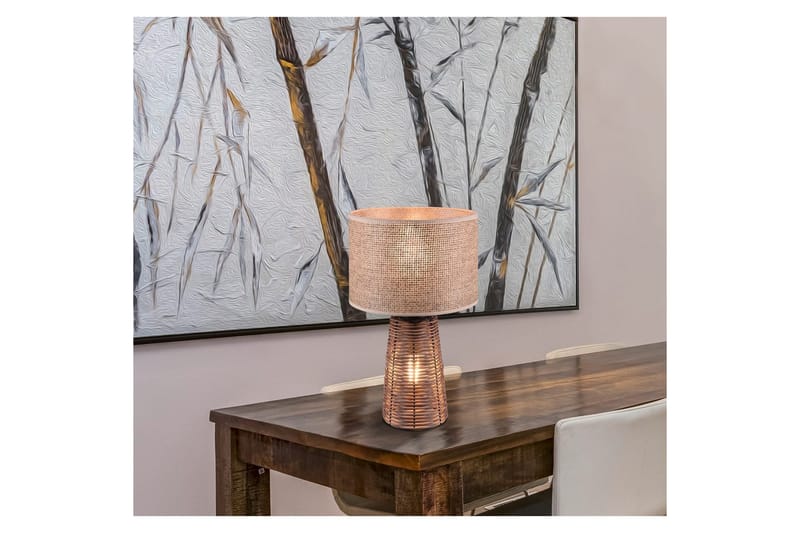 Bordlampe TRIO Strå - Belysning - Innendørsbelysning & Lamper - Soveromslampe - Sengelamper - Nattbordslampe stående