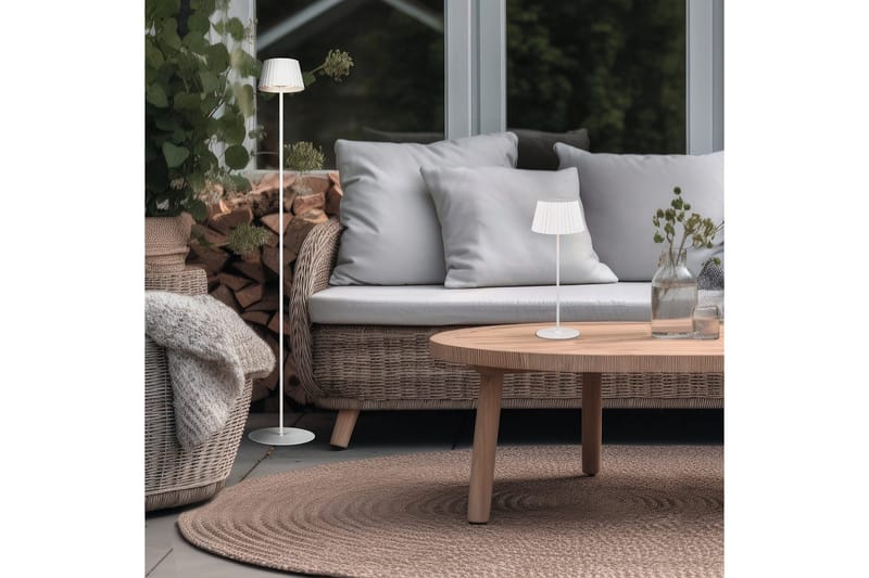 Bordlampe TRIO Suarez Matt hvit - Matt hvit - Belysning - Innendørsbelysning & Lamper - Soveromslampe - Sengelamper - Nattbordslampe stående