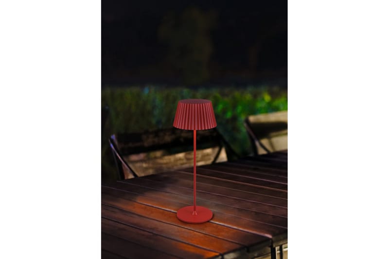 Bordlampe TRIO Suarez Rød - Rød - Belysning - Innendørsbelysning & Lamper - Soveromslampe - Sengelamper - Nattbordslampe stående