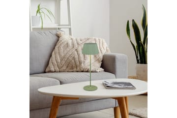 Bordlampe TRIO Suarez Pistasjegrønn - Pistasjegrønn - Belysning - Innendørsbelysning & Lamper - Soveromslampe - Sengelamper - Nattbordslampe stående