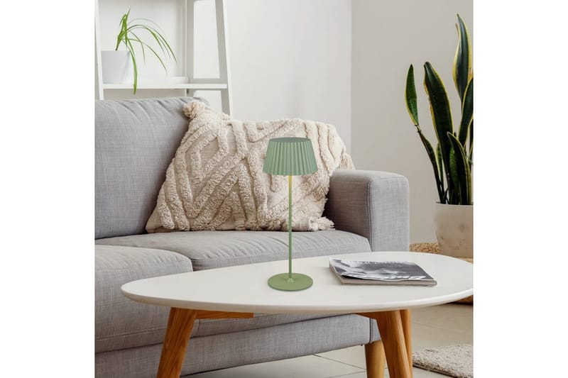 Bordlampe TRIO Suarez Pistasjegrønn - Pistasjegrønn - Belysning - Innendørsbelysning & Lamper - Soveromslampe - Sengelamper - Nattbordslampe stående